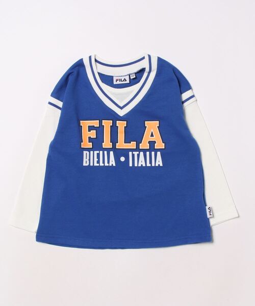 FILA(フィラ)★UNISEX_コンポーズイットトレーナー_2色 FILA】レイヤード風トレーナー/キッズ(スウェット)|FILA