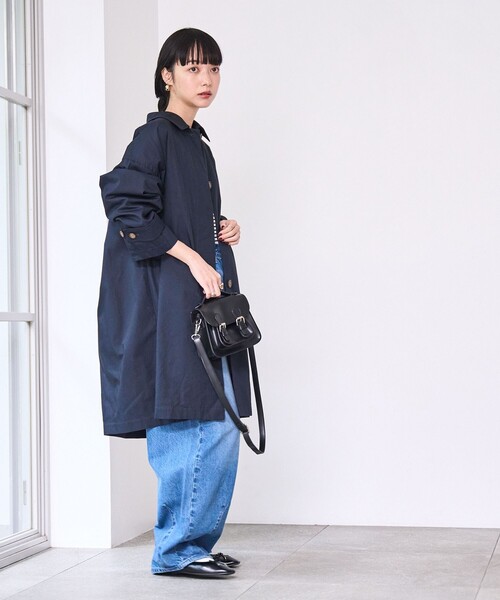 coen Web限定カラー コート T/C ウェザーモッズコート