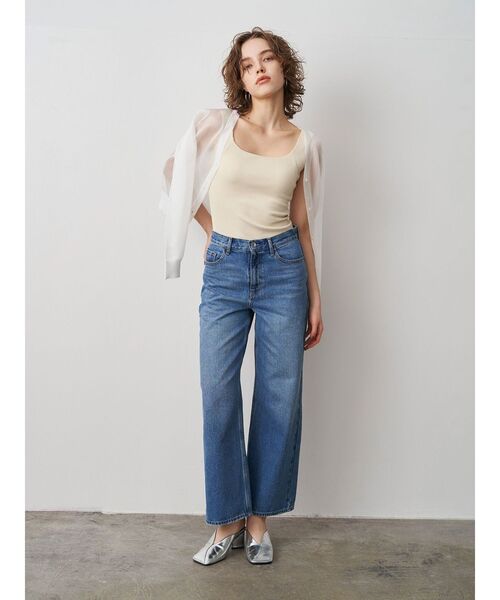 ELENDEEK(エレンディーク)の「シアーVネックカーディガン(カーディガン/ボレロ・レディース・オフホワイト/イエロー/パープル・FREE)」の15枚目の写真