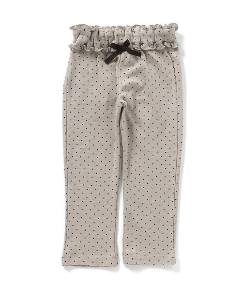 Seraph（セラフ）の「ウエストフリルスクールパンツ（その他パンツ・キッズ・アイボリー/サックスブルー/ピンク/ラベンダー/ドット・70/80/90/95/100/110/120/130/140）」の16枚目の写真