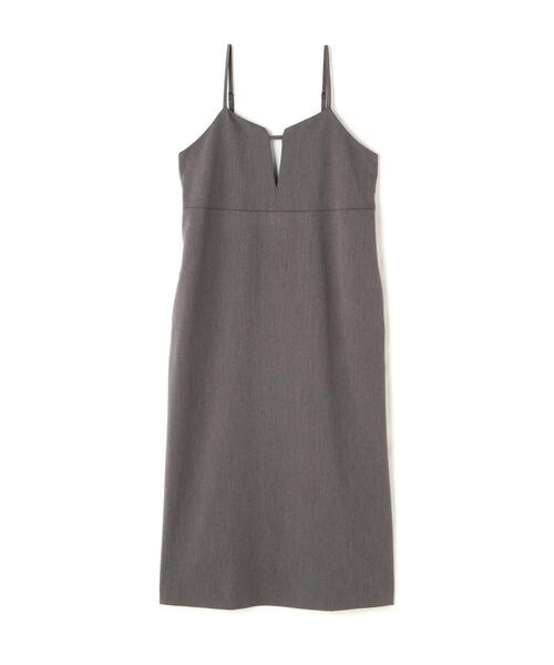 N.（N. Natural Beauty Basic）（エヌエヌナチュラルビューティーベーシック）の「◆メランジキャミワンピース（ワンピース・レディース・グレー/ブラック・MEDIUM）」の14枚目の写真