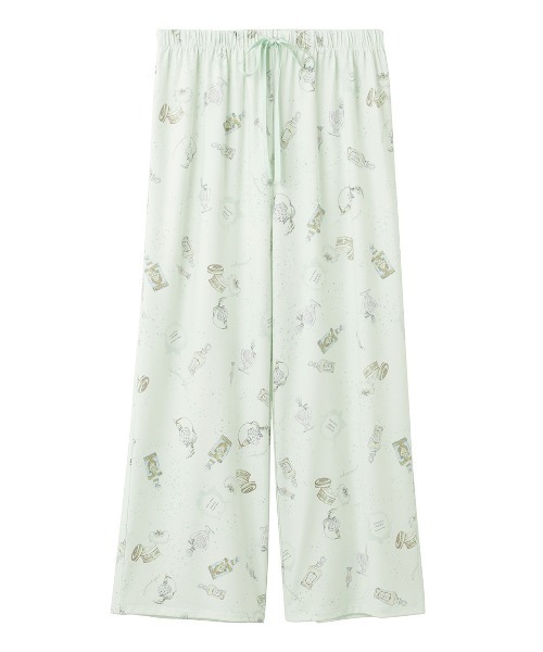 SNIDEL HOME ベアプリントロングパンツ SNIDEL HOME ベアプリントロングパンツ