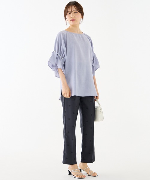 Mabli シエナ 12M パンツ MAB23751 パンツ .-- MULE （ナチュラルホワイト） -MANGO - マンゴ公式