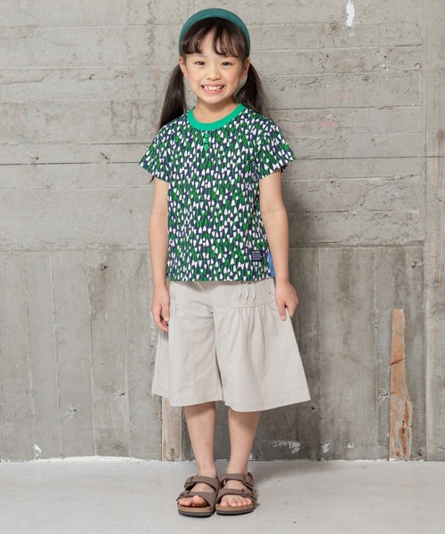 RAGMART（ラグマート）の「アートフラワープリントTシャツ（Tシャツ/カットソー・キッズ・ネイビー/レッド・100cm/110cm/120cm/130cm）」の3枚目の写真