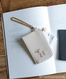 ACCOMMODE（アコモデ）の「【ひつじのショーン】フェイクレザー フラグメントケース（パスケース）」