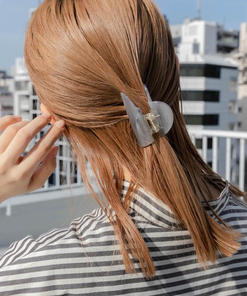 SMELLY（スメリー）の「ハートジュシバンス（バレッタ/ヘアクリップ・レディース・グレー・-）」の8枚目の写真