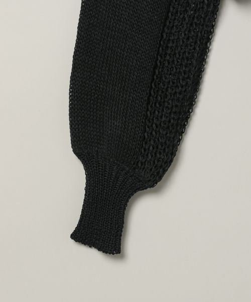 JEANASIS（ジーナシス）の「3Gマルチパターンボレロカーディガン/113332（カーディガン/ボレロ・レディース・ブラック/ブラウン/レッド・FREE）」の10枚目の写真