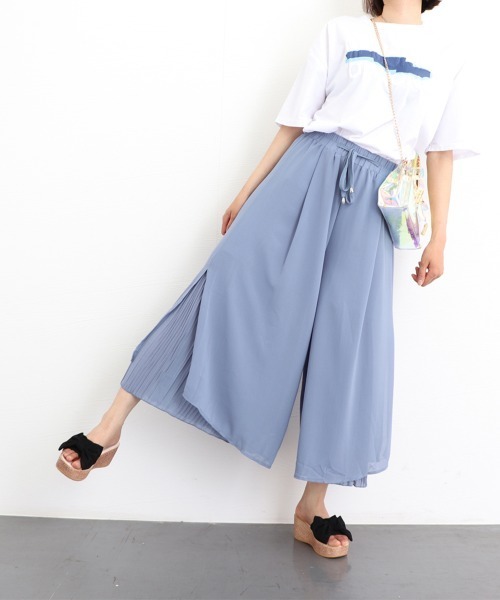 Miniministore(ミニミニストア)の「レディース ウエストゴム ガチョウパンツ(その他パンツ・レディース・ホワイト/ブルー/ブラック・FREE)」の17枚目の写真