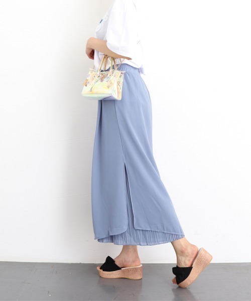 Miniministore(ミニミニストア)の「レディース ウエストゴム ガチョウパンツ(その他パンツ・レディース・ホワイト/ブルー/ブラック・FREE)」の16枚目の写真
