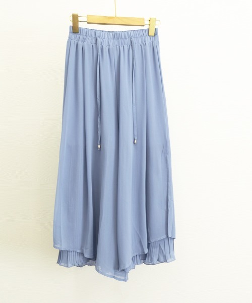 Miniministore(ミニミニストア)の「レディース ウエストゴム ガチョウパンツ(その他パンツ・レディース・ホワイト/ブルー/ブラック・FREE)」の13枚目の写真
