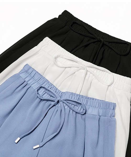 Miniministore(ミニミニストア)の「レディース ウエストゴム ガチョウパンツ(その他パンツ・レディース・ホワイト/ブルー/ブラック・FREE)」の11枚目の写真