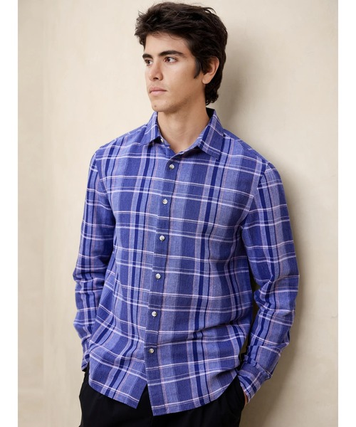 店舗用品 123 BANANA REPUBLIC シャツ FACTORY STORE ソフトウォッシュ
