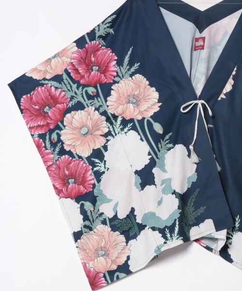 カヤ（カヤ）の「【カヤ】阿芙蓉ならい羽織（カーディガン/ボレロ・レディース・ネイビー/ライトグレー/キナリ・FREE）」の18枚目の写真