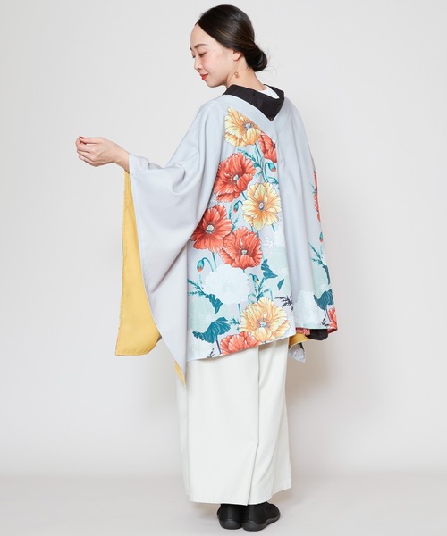 カヤ（カヤ）の「【カヤ】阿芙蓉ならい羽織（カーディガン/ボレロ・レディース・ネイビー/ライトグレー/キナリ・FREE）」の22枚目の写真