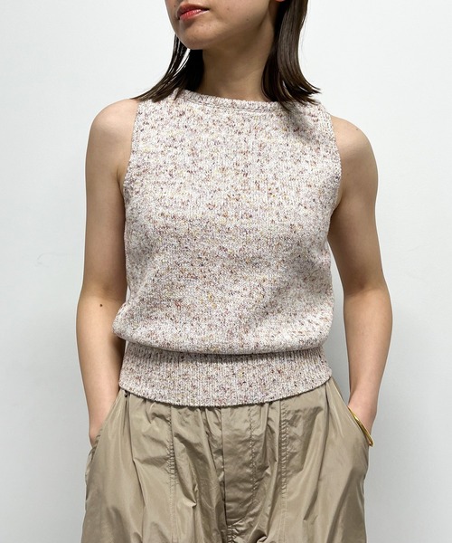 BABYLONE（バビロン）の「ネップコンパクトプルオーバー（タンク