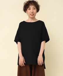 B2810 リネンレーヨン布帛Ｔシャツ