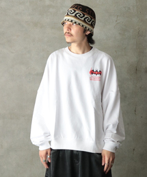 WILLY CHAVARRIA（ウィリーチャバリア）の「【WILLY CHAVARRIA / ウィリー チャバリア】BUFFALO SATAN BOMBR CREW（Tシャツ/カットソー）」