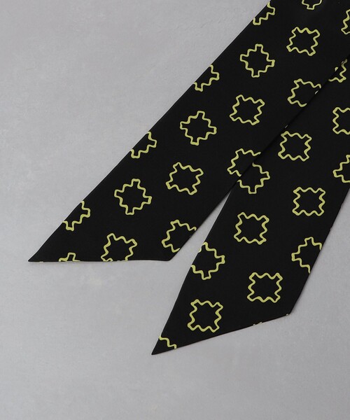 Camoshita（カモシタ）の「＜Camoshita＞ プリント アスコット タイ（ネクタイ・メンズ・ケリー/ブラウン/ブラック/ライトブルー・FREE）」の7枚目の写真