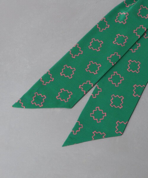 Camoshita（カモシタ）の「＜Camoshita＞ プリント アスコット タイ（ネクタイ・メンズ・ケリー/ブラウン/ブラック/ライトブルー・FREE）」の11枚目の写真