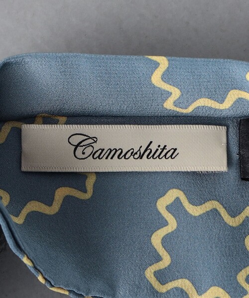 Camoshita（カモシタ）の「＜Camoshita＞ プリント アスコット タイ（ネクタイ・メンズ・ケリー/ブラウン/ブラック/ライトブルー・FREE）」の13枚目の写真