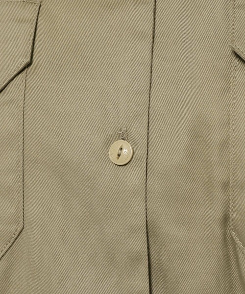 LOWRYS FARM(ローリーズファーム)の「DickiesショートシャツSS(シャツ/ブラウス・レディース・ベージュ/ブラック/ネイビー・FREE)」の11枚目の写真