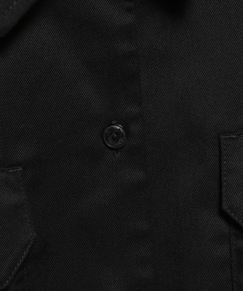 LOWRYS FARM(ローリーズファーム)の「DickiesショートシャツSS(シャツ/ブラウス・レディース・ベージュ/ブラック/ネイビー・FREE)」の5枚目の写真