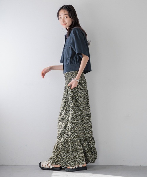 LOWRYS FARM(ローリーズファーム)の「DickiesショートシャツSS(シャツ/ブラウス・レディース・ベージュ/ブラック/ネイビー・FREE)」の21枚目の写真