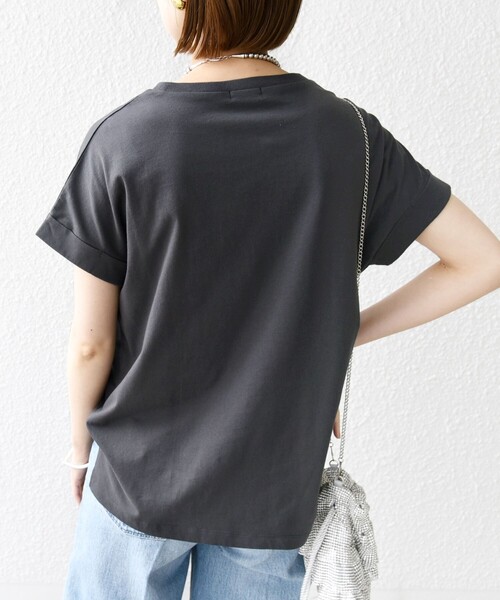tシャツ 「WEB限定」「手洗い可能」バリエーション ロゴ 刺繍 プリントTEE レディース SHIPS tシャツ 「WEB限定」「手洗い可能」バリエーション ロゴ