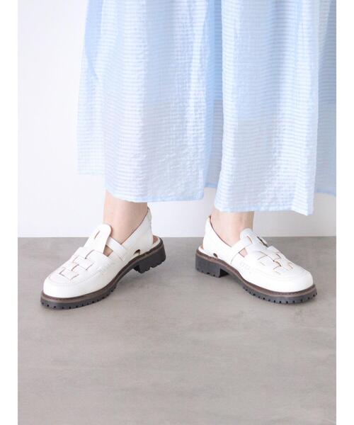 ehka sopo（エヘカソポ）の「フィッシャーマンサンダル（サンダル・レディース・ブラウン/ブロンズ/オフホワイト・M/L）」の2枚目の写真