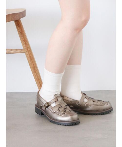 ehka sopo（エヘカソポ）の「フィッシャーマンサンダル（サンダル・レディース・ブラウン/ブロンズ/オフホワイト・M/L）」の15枚目の写真