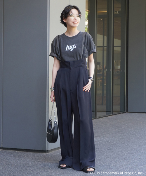 GOOD ROCK SPEED(グッドロックスピード)の「【GOOD ROCK SPEED / グッドロックスピードLays T-sh(BK)(Tシャツ/カットソー・レディース・ブラック系その他・FREE)」の15枚目の写真