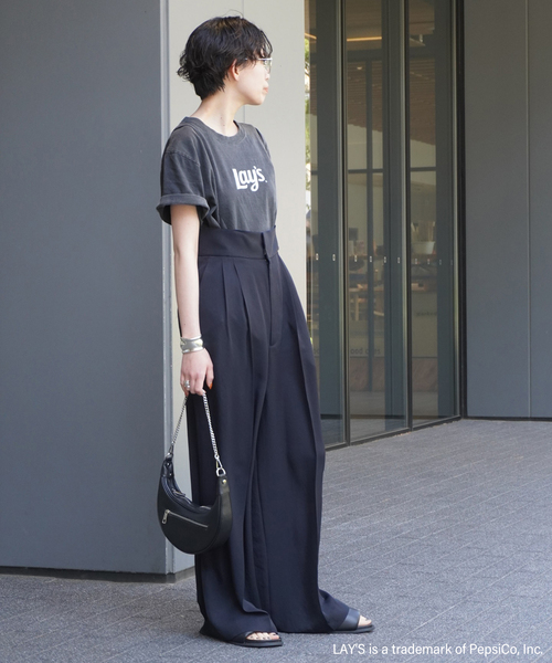 GOOD ROCK SPEED(グッドロックスピード)の「【GOOD ROCK SPEED / グッドロックスピードLays T-sh(BK)(Tシャツ/カットソー・レディース・ブラック系その他・FREE)」の16枚目の写真