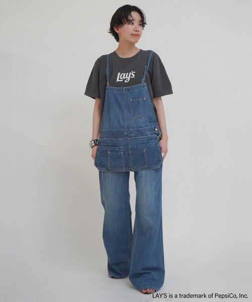 GOOD ROCK SPEED(グッドロックスピード)の「【GOOD ROCK SPEED / グッドロックスピードLays T-sh(BK)(Tシャツ/カットソー・レディース・ブラック系その他・FREE)」の18枚目の写真