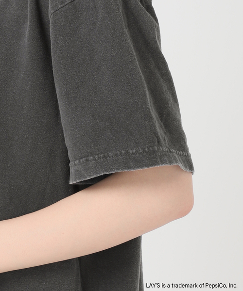 GOOD ROCK SPEED(グッドロックスピード)の「【GOOD ROCK SPEED / グッドロックスピードLays T-sh(BK)(Tシャツ/カットソー・レディース・ブラック系その他・FREE)」の6枚目の写真