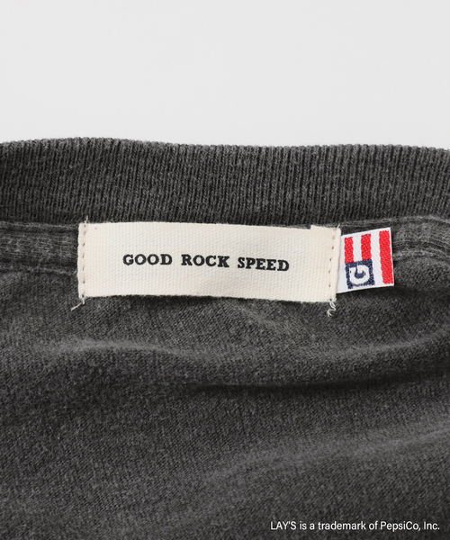 GOOD ROCK SPEED(グッドロックスピード)の「【GOOD ROCK SPEED / グッドロックスピードLays T-sh(BK)(Tシャツ/カットソー・レディース・ブラック系その他・FREE)」の10枚目の写真