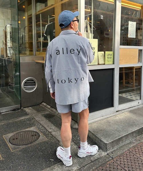 Alley by w closet（アリーバイダブルクローゼット）の「【Alley】ライン入りカンタンパンツ（その他パンツ・レディース・ブルー/イエロー・FREE）」の18枚目の写真