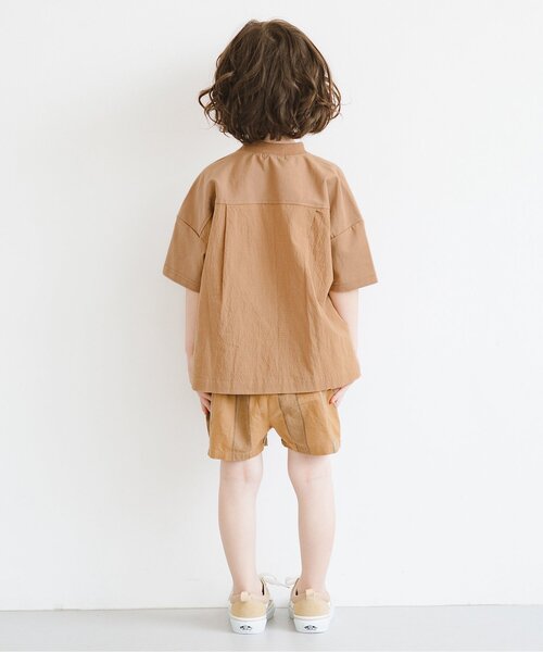 p.premier（ピードットプルミエ）の「立体ポケットTシャツ（Tシャツ/カットソー・キッズ・ブラウン/カーキ/チャコール・130/140/90/100/110/120/80）」の18枚目の写真