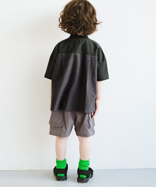 p.premier（ピードットプルミエ）の「立体ポケットTシャツ（Tシャツ/カットソー・キッズ・ブラウン/カーキ/チャコール・130/140/90/100/110/120/80）」の21枚目の写真