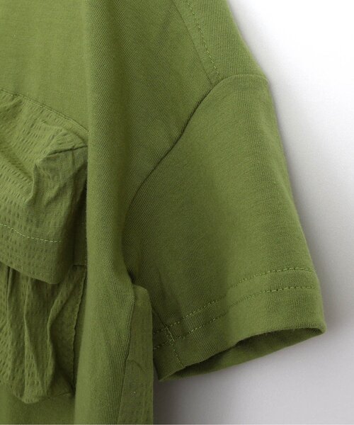 p.premier（ピードットプルミエ）の「立体ポケットTシャツ（Tシャツ/カットソー・キッズ・ブラウン/カーキ/チャコール・130/140/90/100/110/120/80）」の6枚目の写真