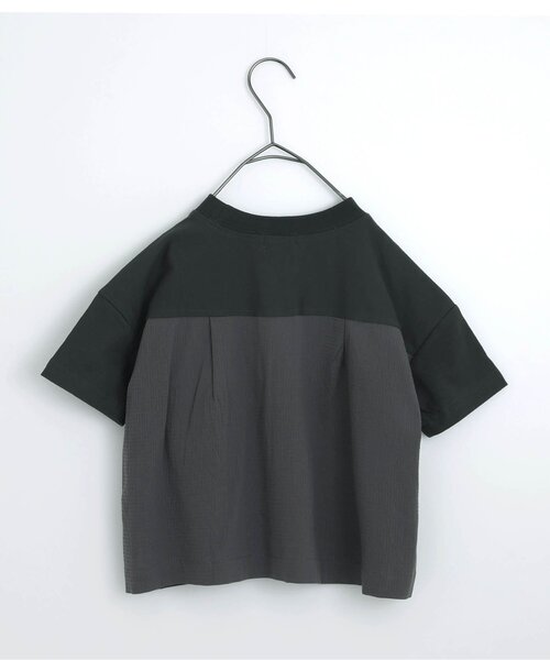 p.premier（ピードットプルミエ）の「立体ポケットTシャツ（Tシャツ/カットソー・キッズ・ブラウン/カーキ/チャコール・130/140/90/100/110/120/80）」の11枚目の写真