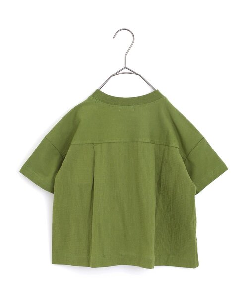 p.premier（ピードットプルミエ）の「立体ポケットTシャツ（Tシャツ/カットソー・キッズ・ブラウン/カーキ/チャコール・130/140/90/100/110/120/80）」の12枚目の写真