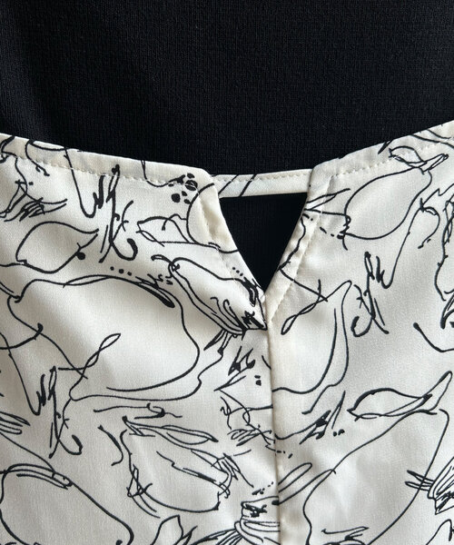 Chez toi(シェトワ)の「【前後2WAY】フルーツ柄キャミワンピース(ワンピース・レディース・キャメル/ブラック/オフホワイト・FREE)」の16枚目の写真