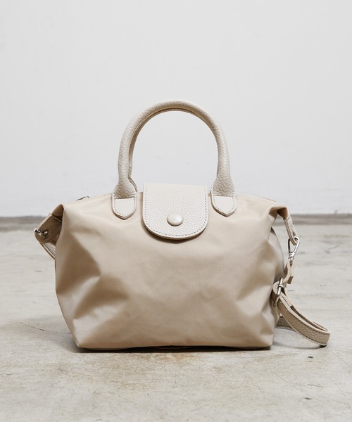 favori（ファヴォリ）の「EM:favori モロニ　2WAYトート　ファスナー＋フラップトート　海外旅行バッグ　スリ対策バッグ　 スリ防止バッグ（トートバッグ・レディース・レオパード/ベージュ/ブラック/カーキ・FREE）」の3枚目の写真