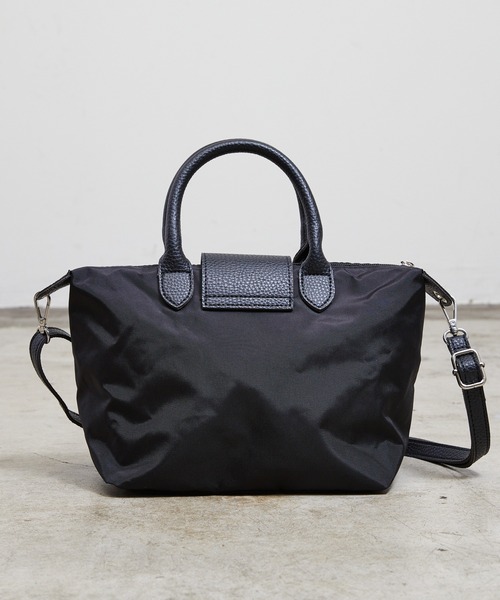 favori（ファヴォリ）の「EM:favori モロニ　2WAYトート　ファスナー＋フラップトート　海外旅行バッグ　スリ対策バッグ　 スリ防止バッグ（トートバッグ・レディース・レオパード/ベージュ/ブラック/カーキ・FREE）」の18枚目の写真