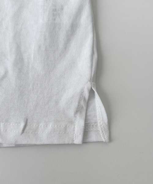 CANAL JEAN（キャナルジーン）の「El mar　SANTA BARBARA半袖Tシャツ（Tシャツ/カットソー・レディース・チャコールグレー/アイボリー・ONE SIZE）」の14枚目の写真
