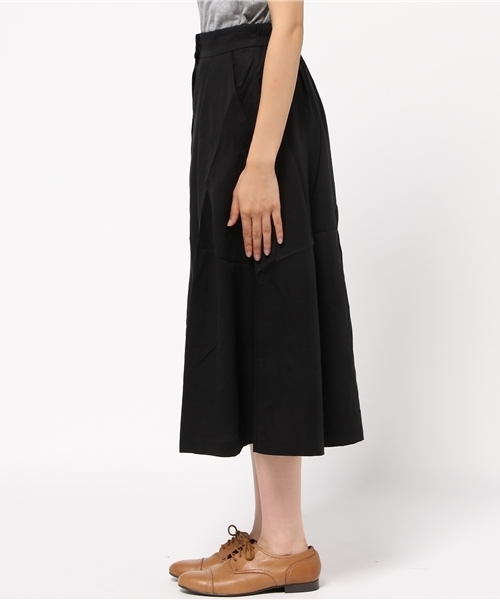 CIAOPANIC（チャオパニック）の「【Ciaopanic】　タックSK（スカート・レディース・グレー/ブラック・FREE）」の4枚目の写真