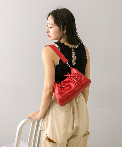 mline（エムライン）の「[mline]刺繍ロゴアメスリタンク（タンクトップ・レディース・ブラック/ブルー/アイボリー・FREE）」の15枚目の写真