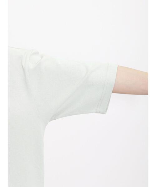 Samansa Mos2（サマンサ モスモス）の「【PETER RABBIT(TM)×Samansa Mos2】ピーターTシャツ（Tシャツ/カットソー・レディース・ミント/オフホワイト/ベージュ・F）」の8枚目の写真