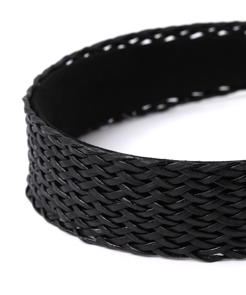 studio CLIP（スタディオクリップ）の「ラタンカチューシャ（カチューシャ・レディース・ブラック/ナチュラル・FREE）」の4枚目の写真