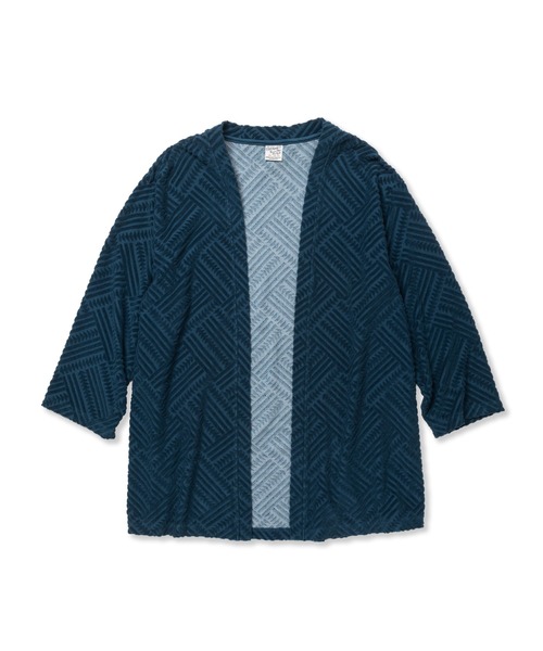 CALEE（キャリー）の「PILE JACQUARD 9 LENGTH CARDIGAN（Tシャツ